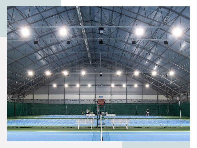 Строительство теннисных кортов в Чапаевск от 613 руб.