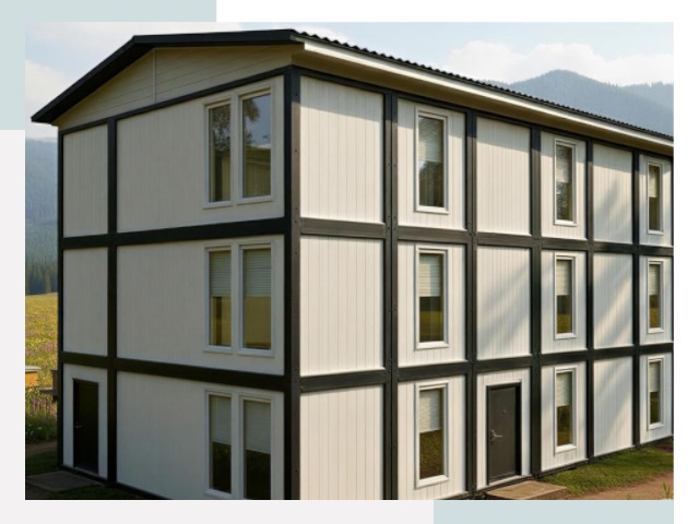 Модульные общежития в Чапаевске