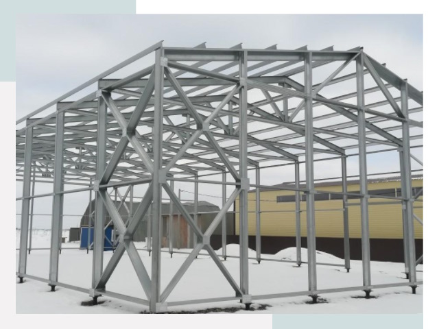 Каркасные ангары в Чапаевске