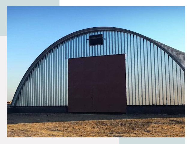 Арочные ангары в Чапаевске
