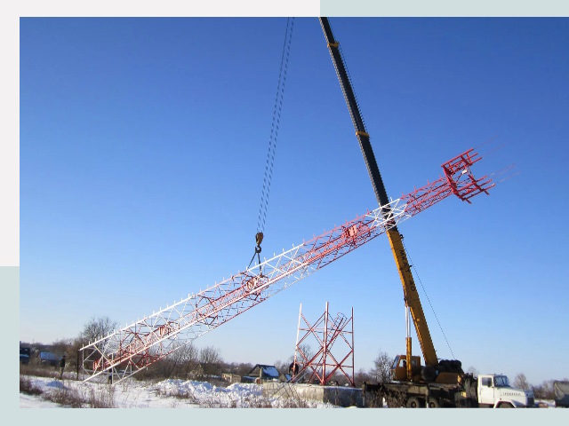 Строительство башен связи в Чапаевске от 613 руб.