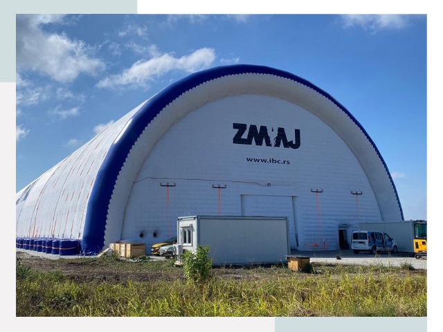 Брендирование ангаров в Чапаевске