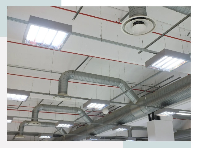 Вентиляция ангаров в Чапаевске