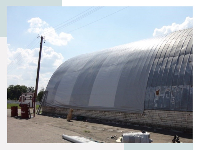 Ремонт ангаров в Чапаевске