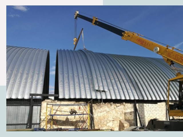 Реконструкция ангаров в Чапаевске от 613 руб.