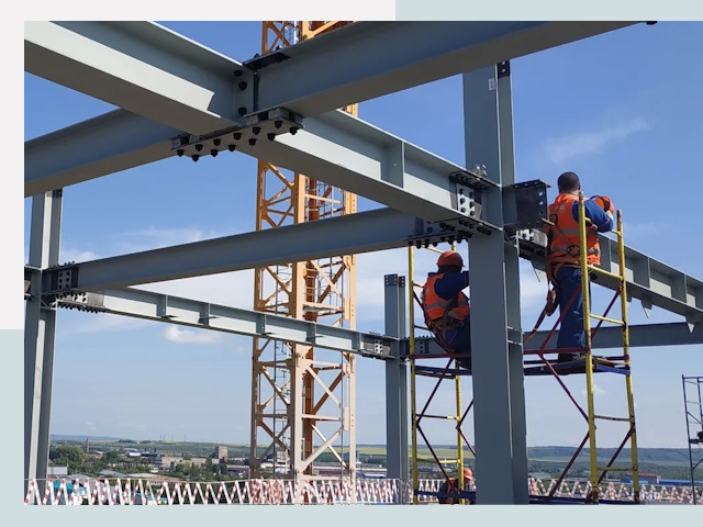 Монтаж металлоконструкций в Чапаевске